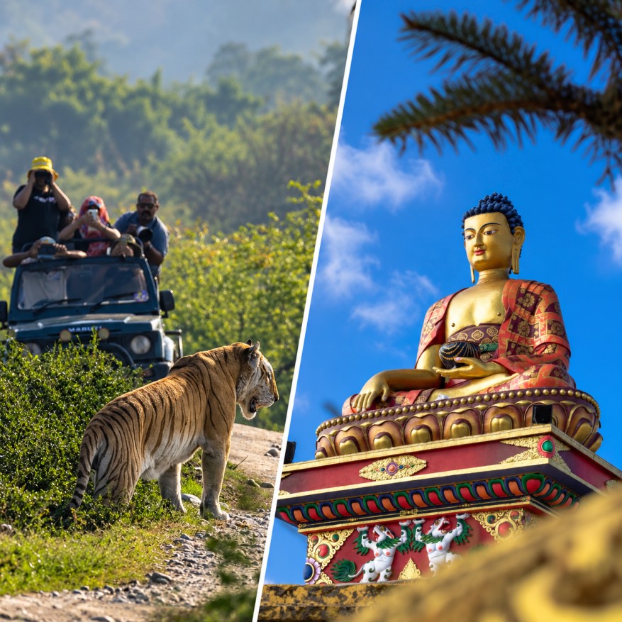 Tawang – Kaziranga Tour Package – 9 Days / 8 Nights